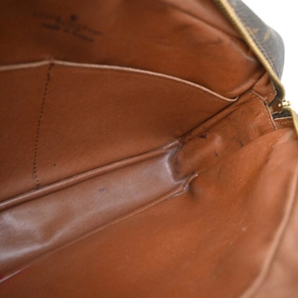 LOUIS VUITTON Compiegne 28 Clutch Bag Monogram Leather Brown GHW M51845 63KB271 - Picture 10 of 15